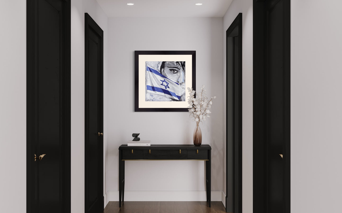 HATIKVAH, “THE HOPE” (Framed Print)