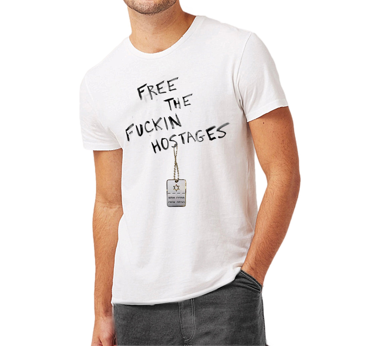 “The Rapaport” T-shirt/ Men’s Distressed