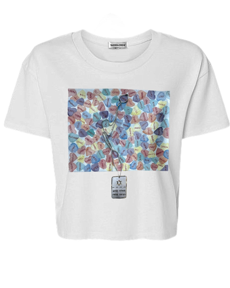 “Bring Home My Heart” Boxy Crop Tee