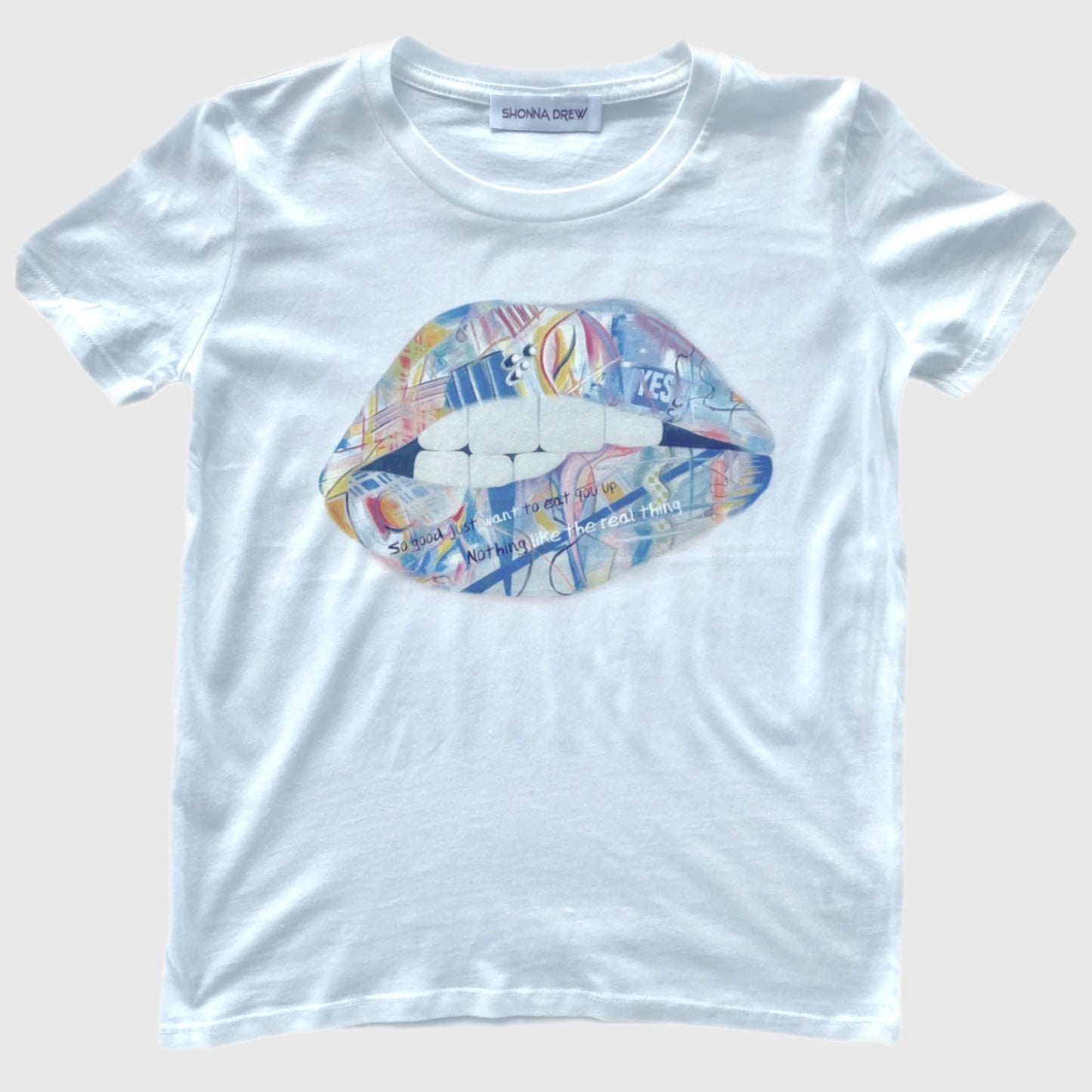 “Graffiti Lips" Milla Tee