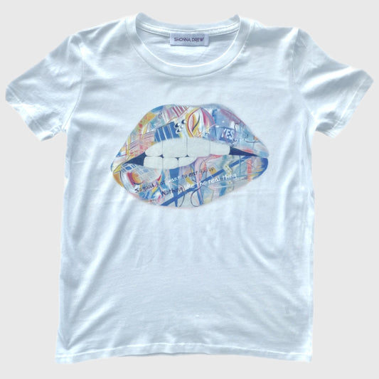 “Graffiti Lips" Milla Tee