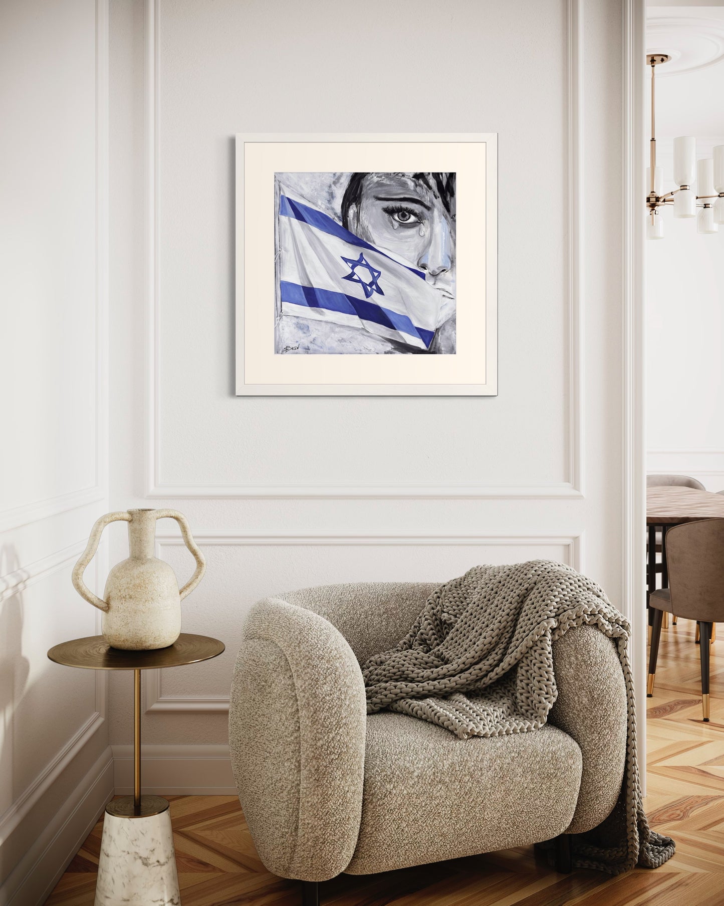 HATIKVAH, “THE HOPE” (Framed Print)