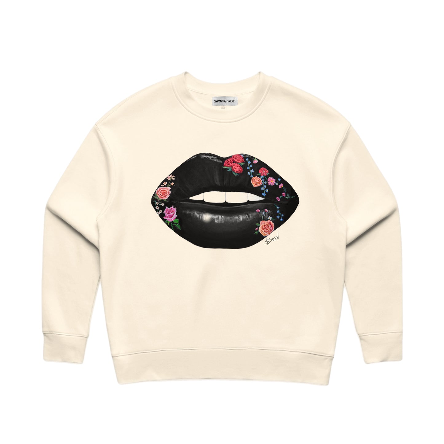 Lola Crewneck Sweatshirt - Midnight Bloom