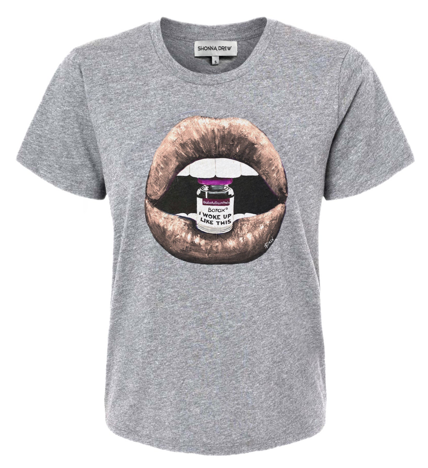 “BOTOX” Vintage Grey Tee