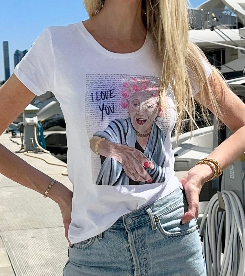 “I love you” Classic White Tee