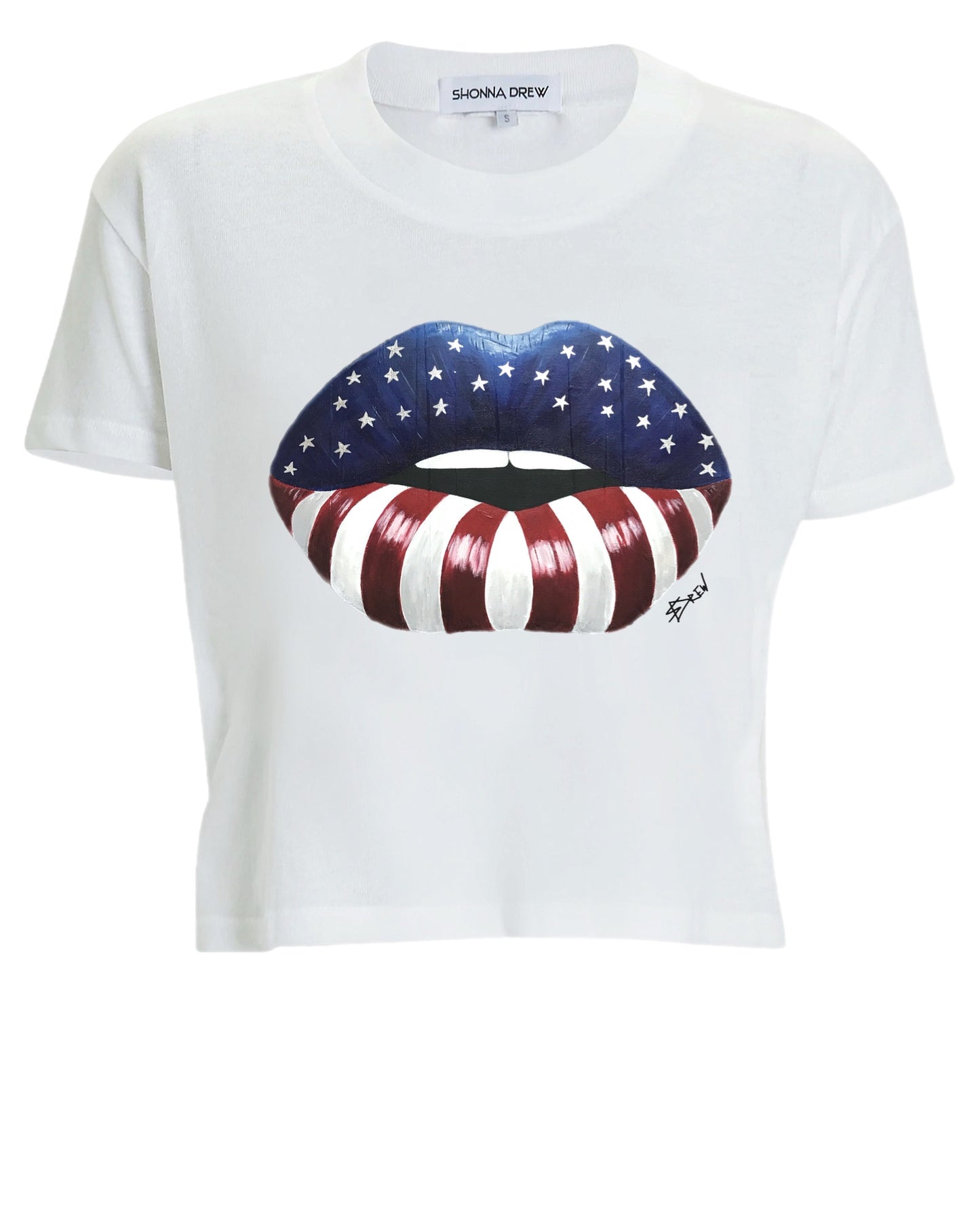 “Freedom” Crop Tee