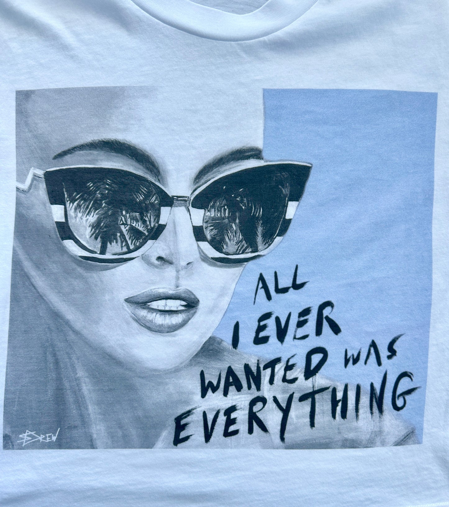 "All I Ever Wanted” Boxy Crop Tee