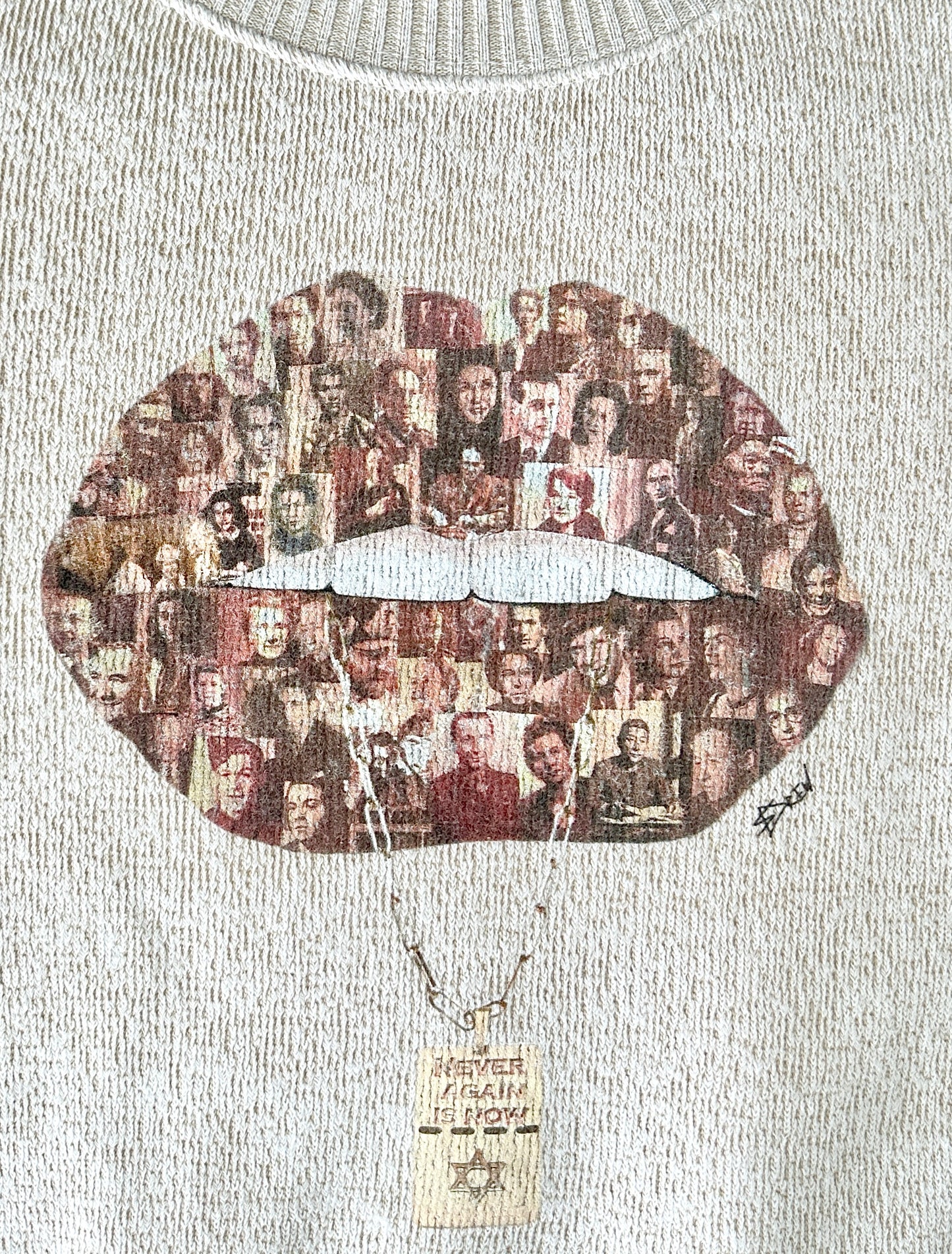 The Favorite Sweater “Never Again Is Now”
