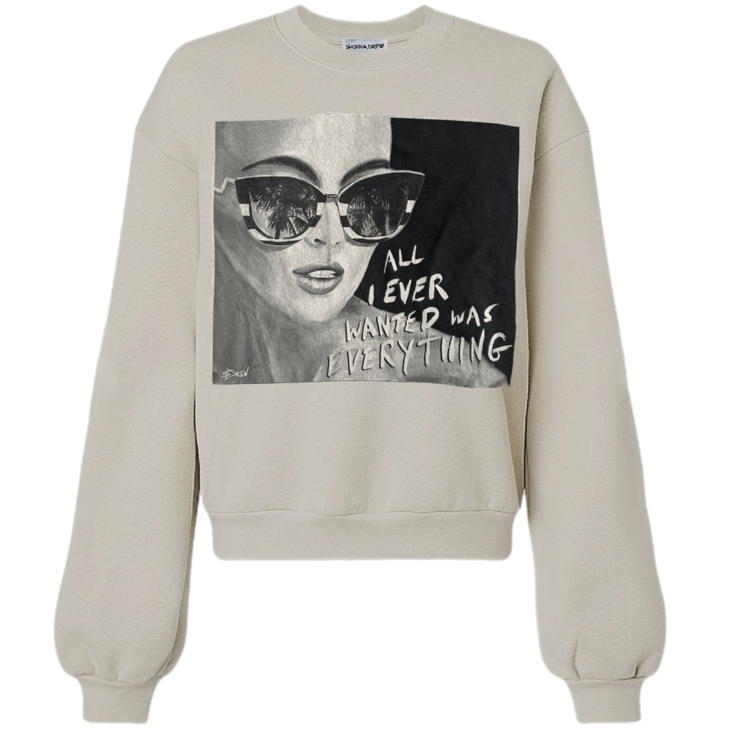 "All I Ever Wanted” Balloon Sleeve Sweatshirt
