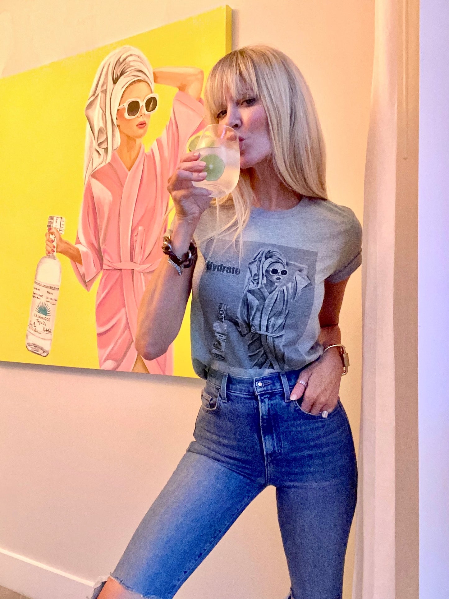 “Hydrate" Milla Tee