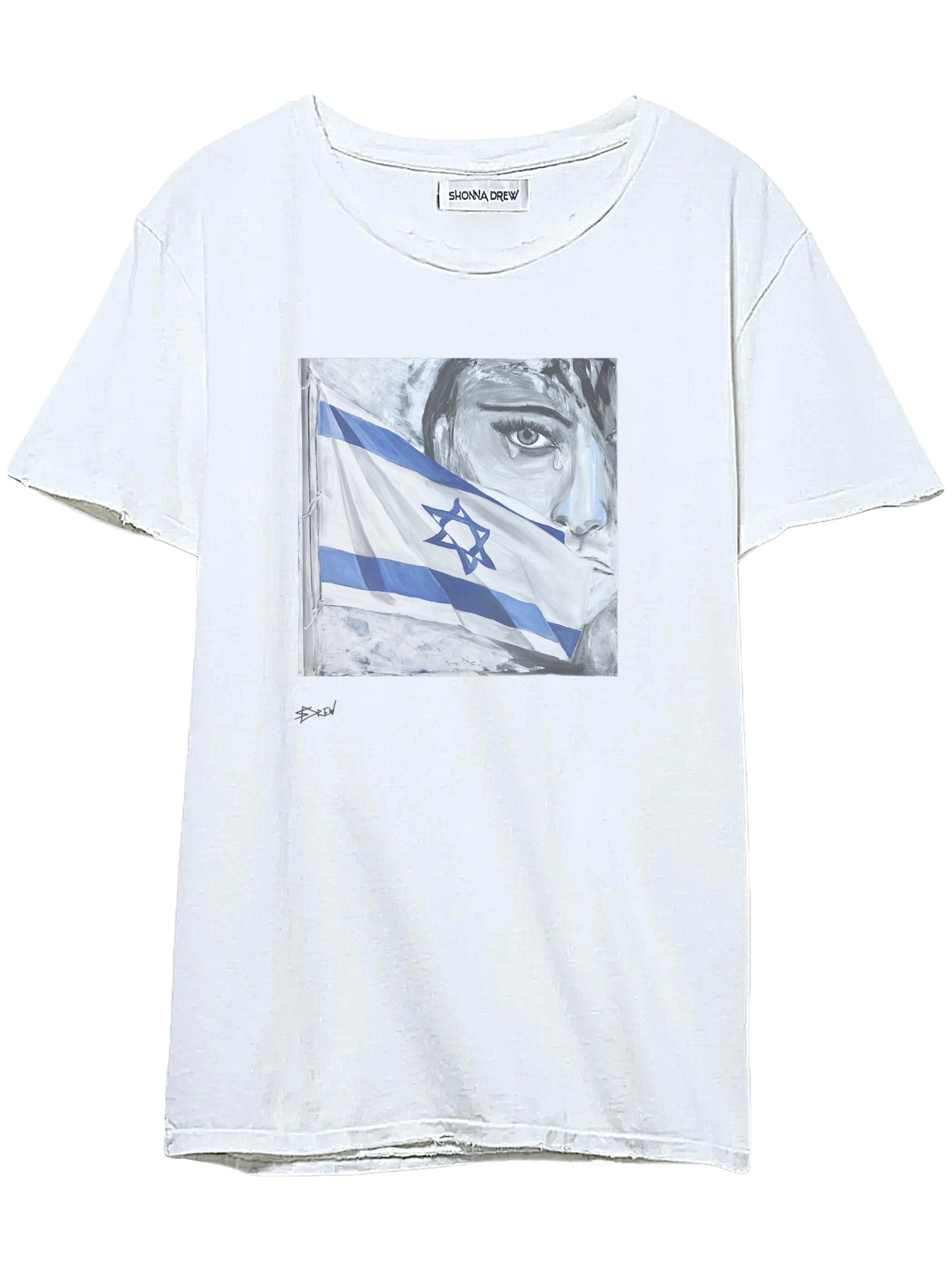 “The Hope” Distressed Marty T-shirt/ MEN’S