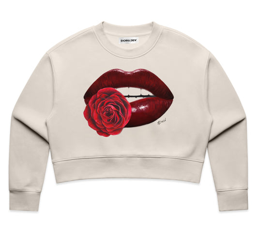 Mini-Lola Sweatshirt - Crimson Rose