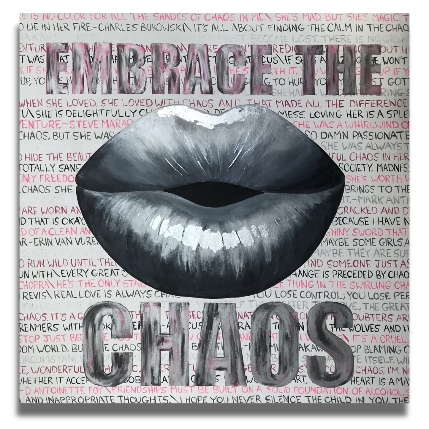 EMBRACE THE CHAOS
