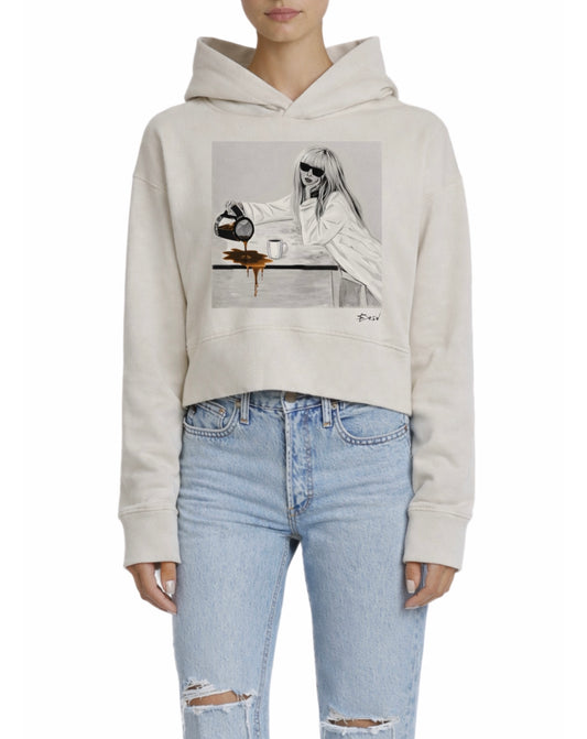 (*PREORDER) Stevie Hoodie "Lost In Coffee”