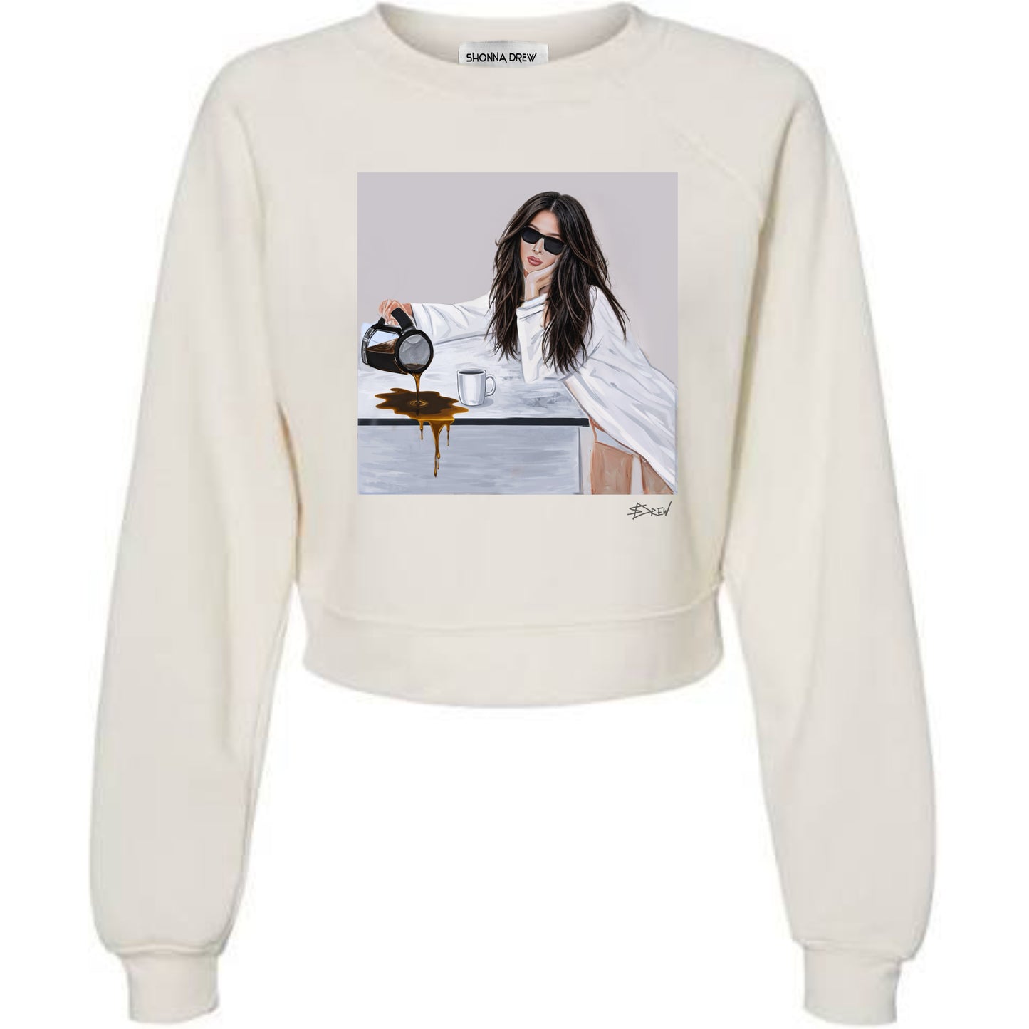 Lost In Coffee - Shelly Mini Sweatshirt
