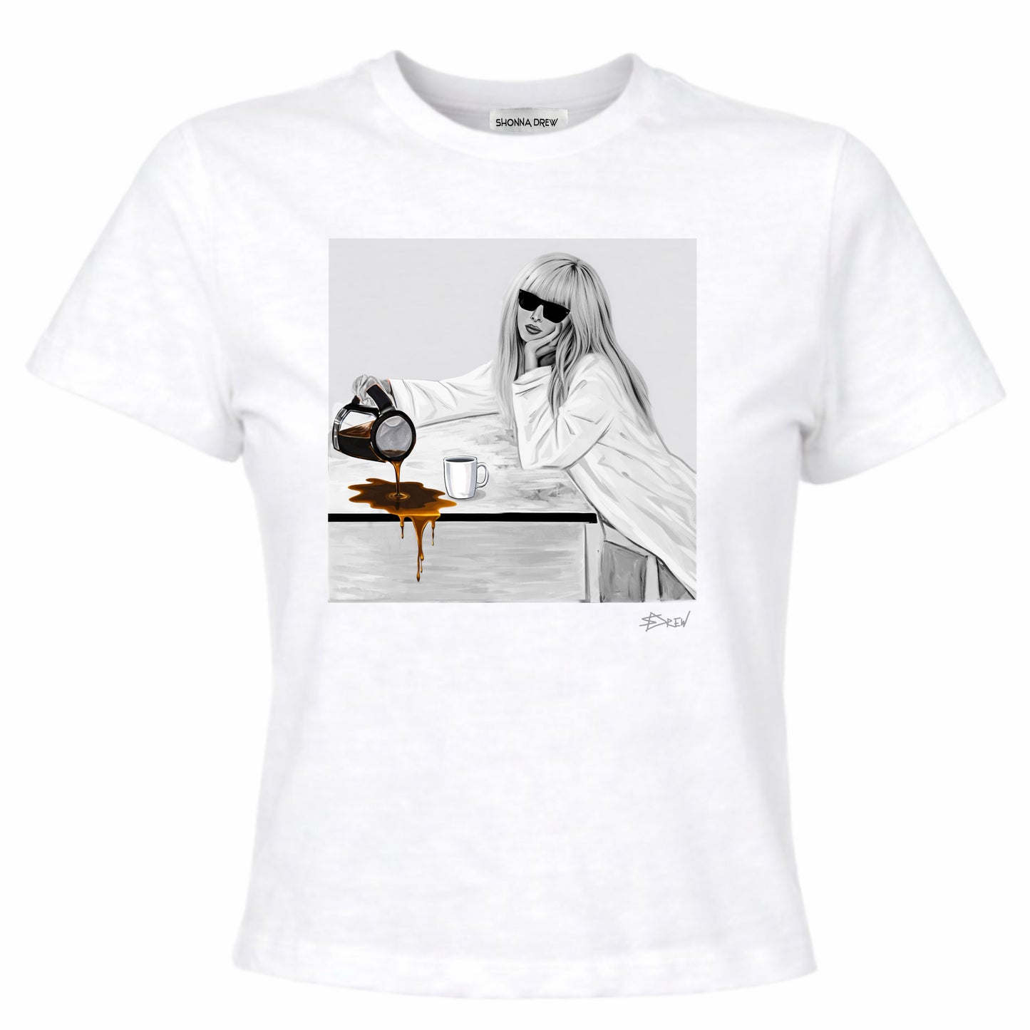 Billie Perfect Tee - Lost In Coffee
