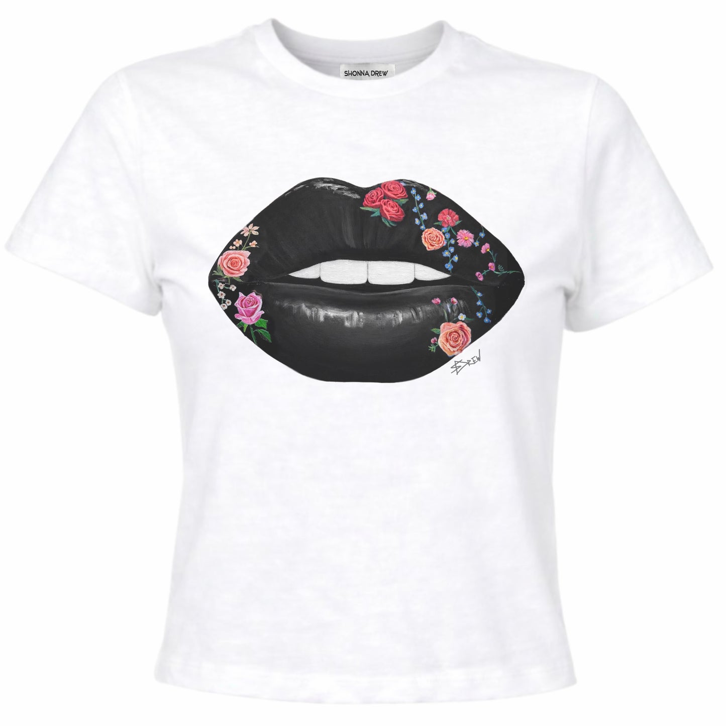 Billie Perfect Tee - Midnight Bloom