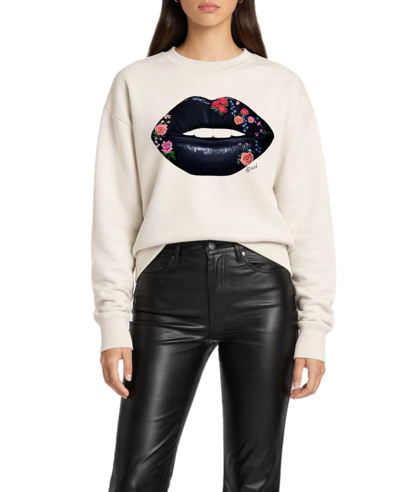 (*Pre-Order) Lola Relaxed Crew "Midnight Bloom"