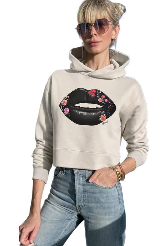 Stevie Hoodie - Midnight Bloom