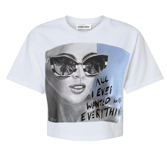 "All I Ever Wanted” Boxy Crop Tee